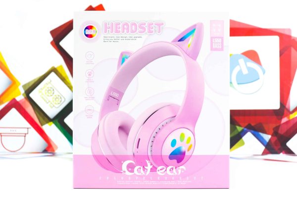 Slušalice bežične Borg Cat ear L550 RGB