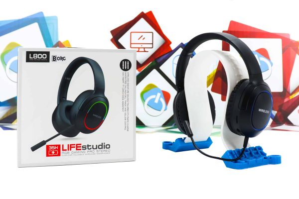 Slušalice bežične Borg L800 RGB Wireless - Slika 3