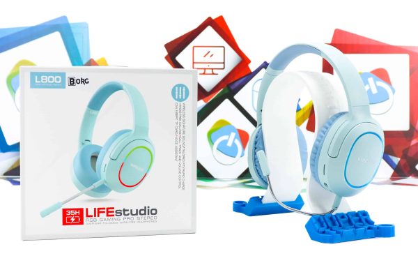 Slušalice bežične Borg L800 RGB Wireless - Slika 5