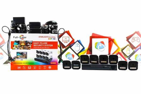 Video nadzor set 8 kanalni 2MP AHD HX-A05L8-BX18