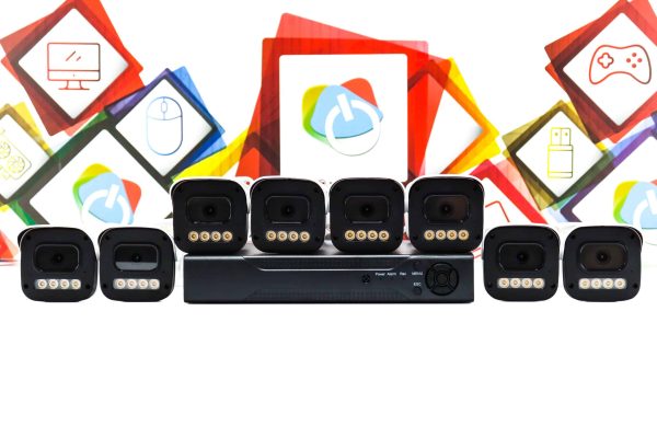 Video nadzor set 8 kanalni 2MP AHD HX-A05L8-BX18 - Slika 2