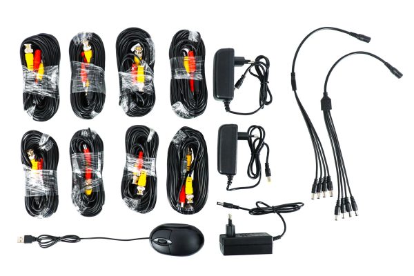 Video nadzor set 8 kanalni 2MP AHD HX-A05L8-BX18 - Slika 20