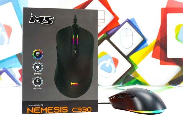 Gaming miš MS Nemesis C330 LED RGB 6400dpi