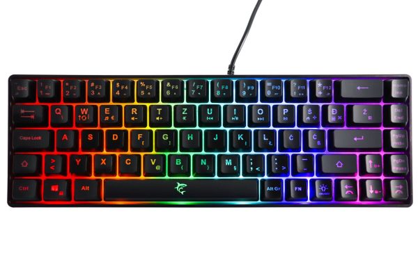 Gaming tipkovnica White Shark Ronin LED RGB crna - Slika 2