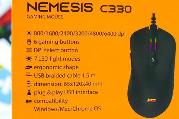 Gaming miš MS Nemesis C330 LED RGB 6400dpi - Slika 11
