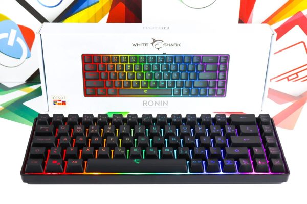 Gaming tipkovnica White Shark Ronin LED RGB crna