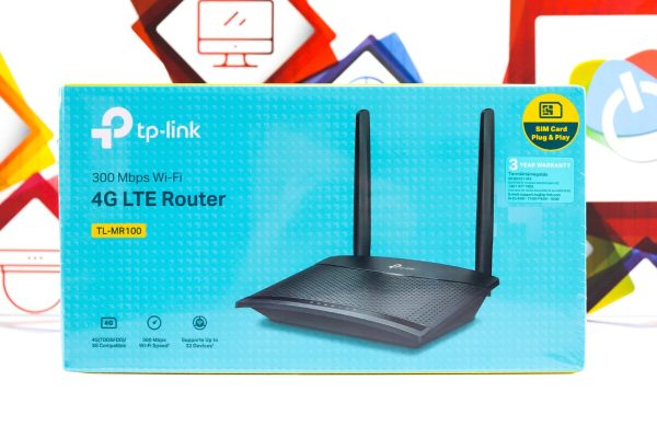 Router Wireless TP-Link TL-MR100 300Mbps 4G LTE
