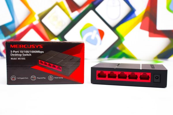 Desktop Switch Mercusys 5-Port 10/100/1000 MS105G