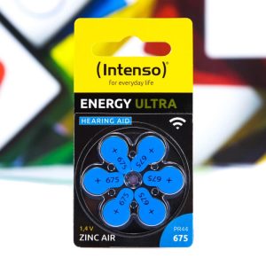 Baterije za slušni aparat Intenso EnergyUltra A675/PR44
