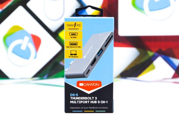 MULTIPORT HUB Canyon DS-5 Thunderbolt 3 5u1