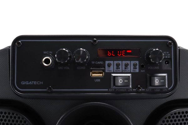 Karaoke bežični zvučnik sa mikrofonom Gigatech BSK-510 - Slika 3