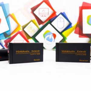 VGA , Audio Extender - UTP CAT5e / CAT6 - 568B