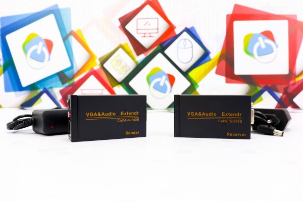 VGA , Audio Extender - UTP CAT5e / CAT6 - 568B