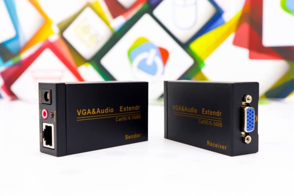 VGA , Audio Extender - UTP CAT5e / CAT6 - 568B - Slika 2