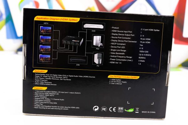 HDMI splitter 1x4 - Slika 8