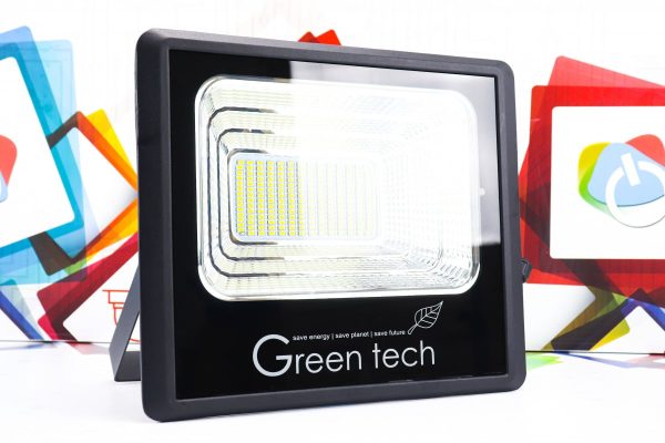 LED solarni reflektor 100W Green Tech SLF-100W-CW IP 65 - Slika 6