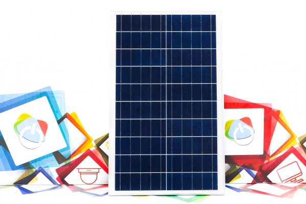 LED solarni reflektor 100W Green Tech SLF-100W-CW IP 65 - Slika 3