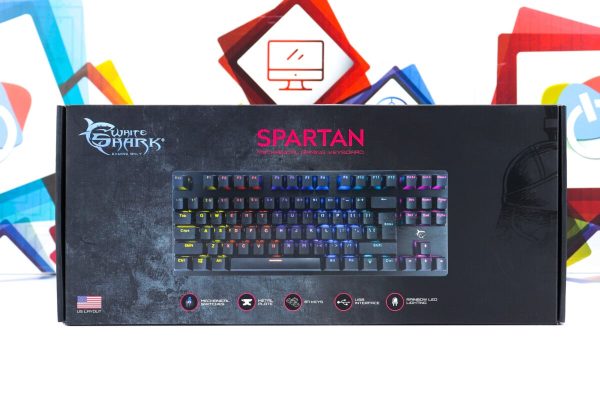 Gaming tipkovnica White Shark Spartan mehanička RGB
