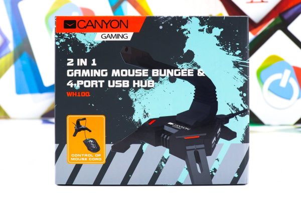 Držač kabla za miš Canyon Bungee WH100 2u1