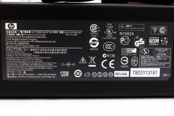 Punjač za laptop HP 19.5V 6,7 130W 4,5x3,0mm - Slika 3