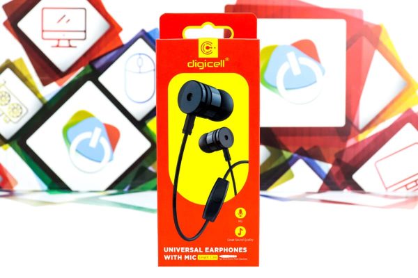 Slušalice Digicell Harmony in-ear headset crne i bijele