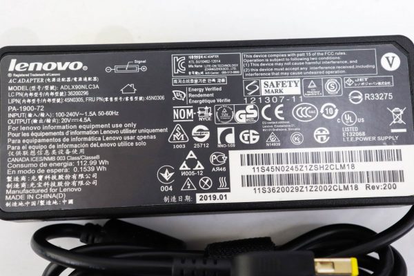 Punjač za laptop LENOVO USB 20V 4.5A - Slika 2