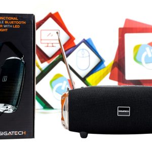 Bluetooth zvučnik Gigatech B220 LED 10W