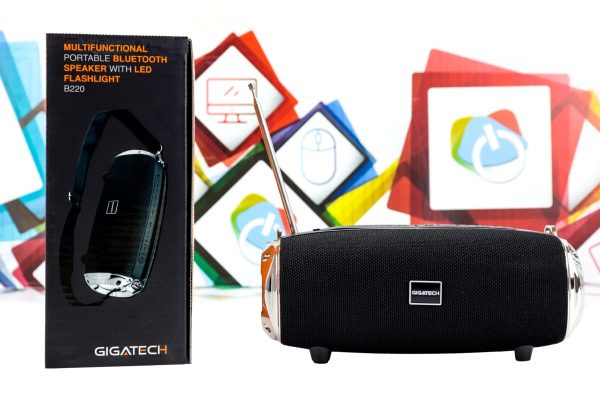 Bluetooth zvučnik Gigatech B220 LED 10W