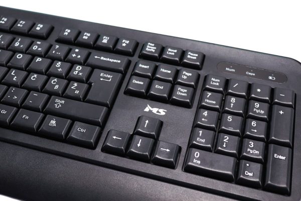 Tipkovnica i miš wireless set MS Alpha M300 1000dpi - Slika 2