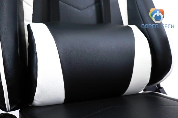 Gaming stolica S150 crno-bijela - Slika 7