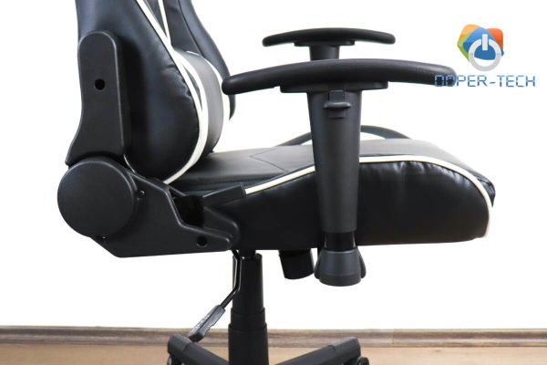 Gaming stolica S150 crno-bijela - Slika 8
