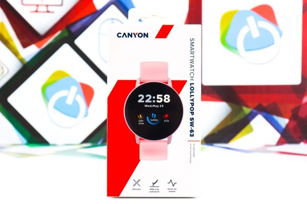Smartwatch Canyon Lollypop SW-63 rozi CNS-SW63PP pametni sat