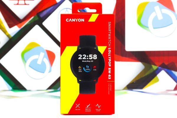 Smartwatch Canyon Lollypop SW-63 crni CNS-SW63BB pametni sat