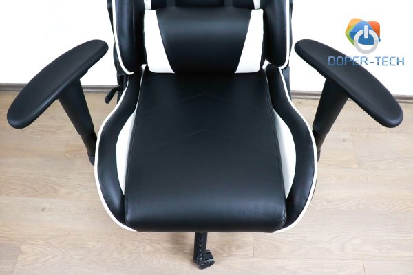 Gaming stolica S150 crno-bijela - Slika 9