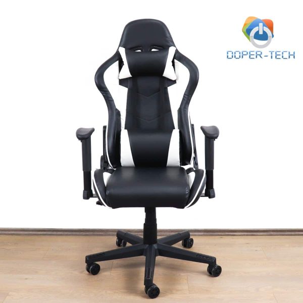 Gaming stolica S150 crno-bijela