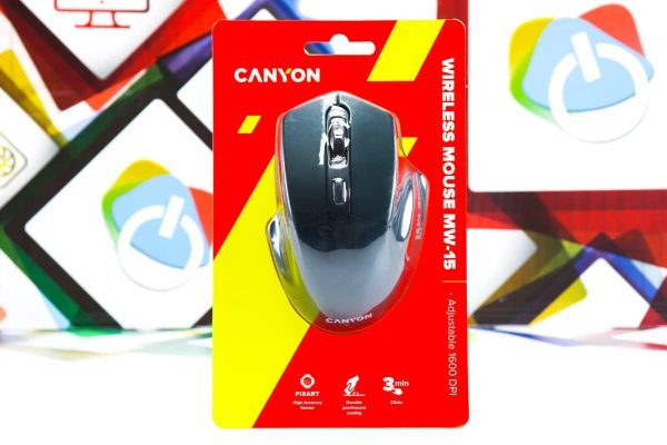 Miš Canyon CNE-CMSW18PW bežični - Slika 3