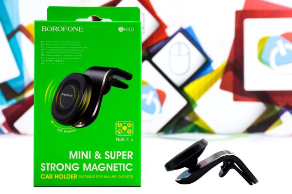 Nosač mobitela za auto Borofone BH40 magnetni
