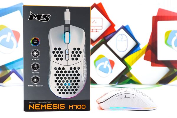 Gaming miš MS Nemesis M700 RGB bežični 8000dpi
