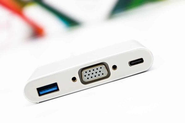 USB 3.1 Type C - USB 3.0 , VGA , USB Type C 3u1 adapter - Slika 3