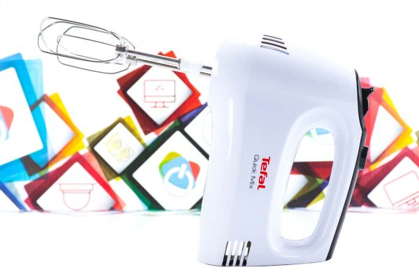Ručni mikser Tefal HT312138 sa postoljem i posudom 300W - Slika 4