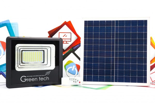 LED solarni reflektor 60W Green Tech SLF-60W-CW IP 65
