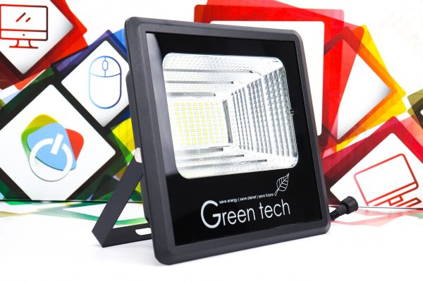 LED solarni reflektor 60W Green Tech SLF-60W-CW IP 65 - Slika 5