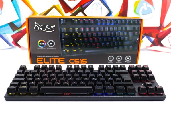 Gaming tipkovnica MS Elite C515 mehanička LED RGB