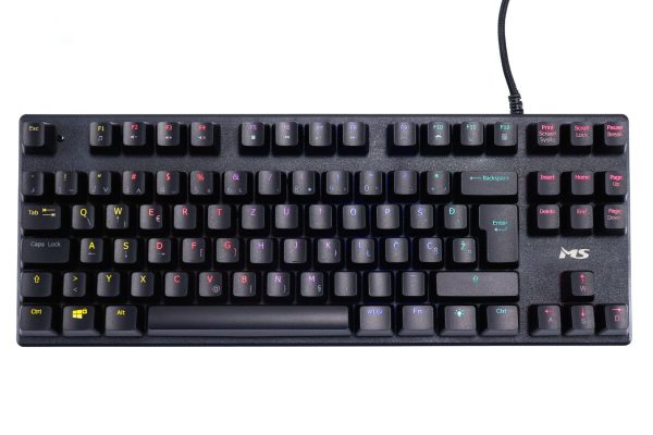 Gaming tipkovnica MS Elite C515 mehanička LED RGB - Slika 2