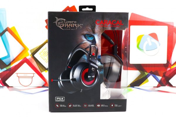 Gaming slušalice White Shark Caracal PS4 LED - Slika 9