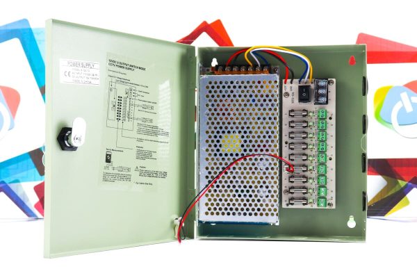 Ormarić za napajanje video nadzora S-120-12 12V 10A - Slika 3