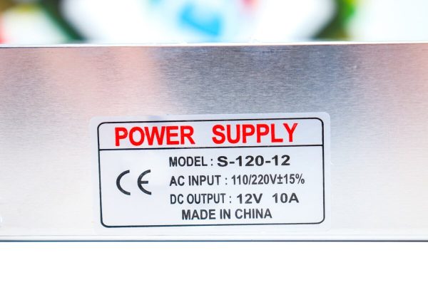 AC adapter napajanje S-120-12 12V 10A 120W videonadzor LED - Slika 3