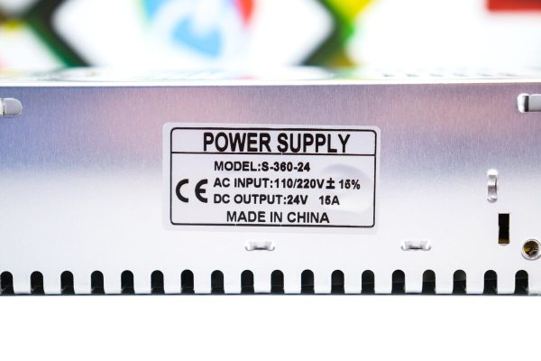 AC adapter napajanje S-360-24 24V 15A 360W videonadzor LED - Slika 4