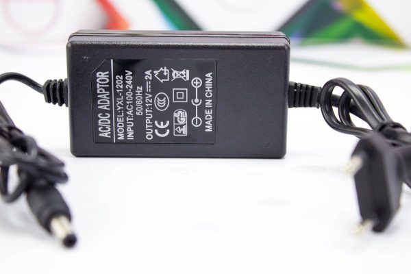 AC adapter 12V 2A PVC 24W LED videonadzor - Slika 6