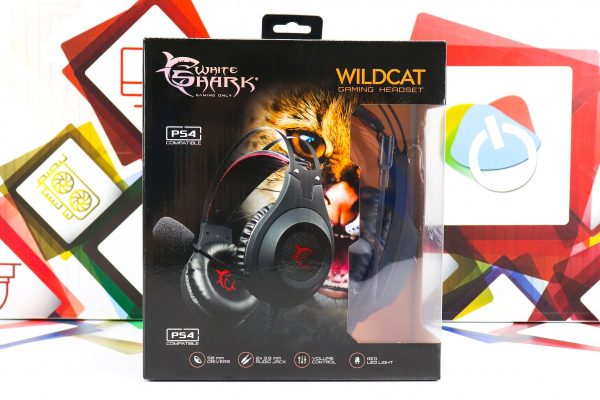 Gaming slušalice White Shark WildCat PS4 LED